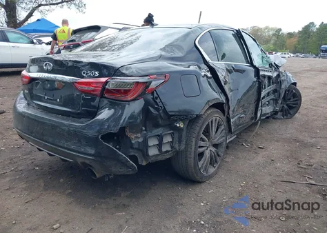 2019 Infiniti Q50 3.0T Sport from USA, damaged, VIN JN1EV7AR6KM555210